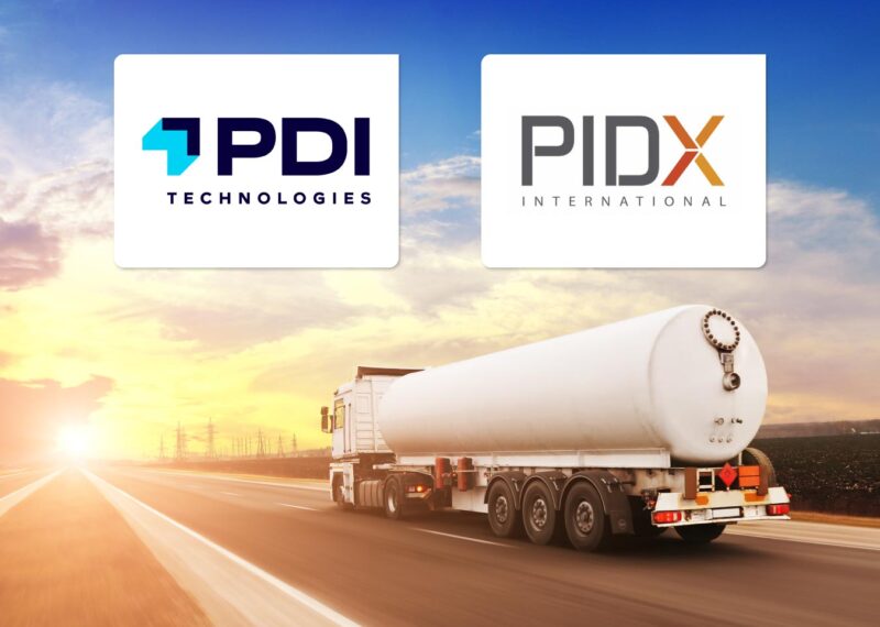 Tanker Truck with PDI and PIDX logos