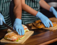 Food business revenue growing with workers slicing subs