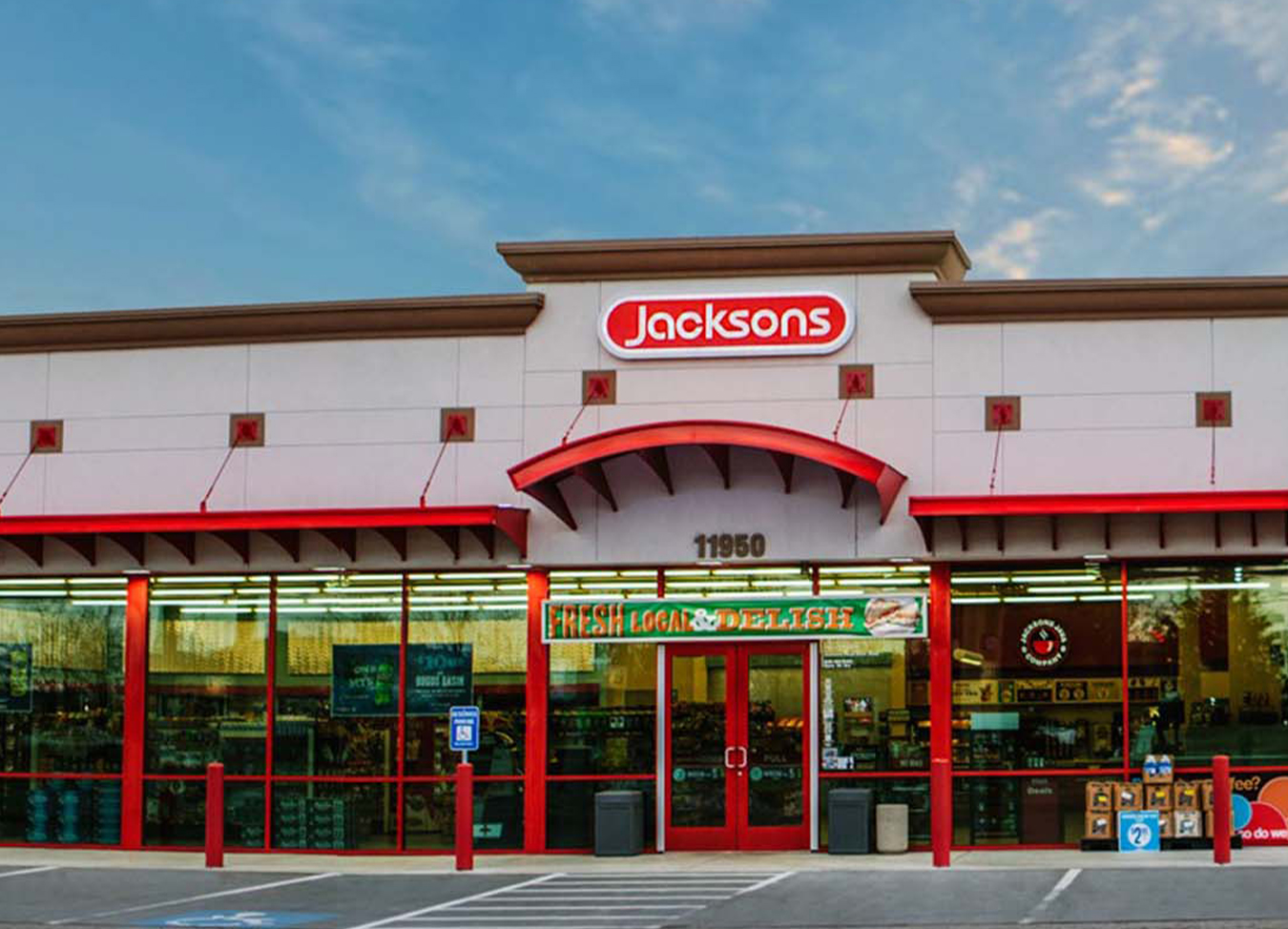 Jacksons Food Stores convenience retail location.