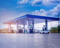 Fuel oil supply at gas station location to meet demands