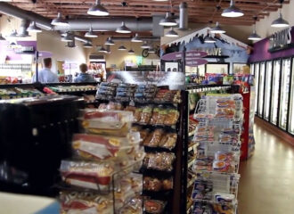 Interior of Valley Pacific convenience store