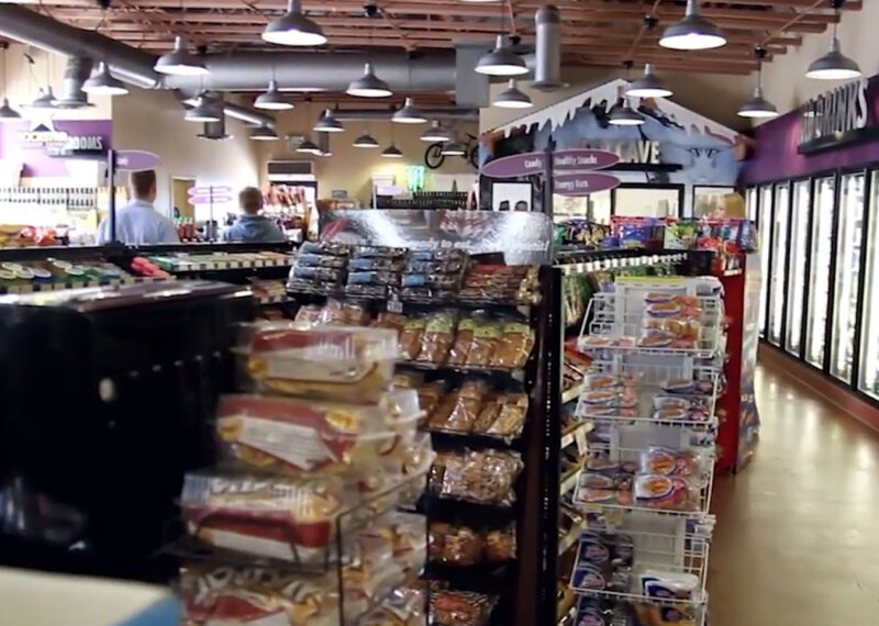 Interior of Valley Pacific convenience store