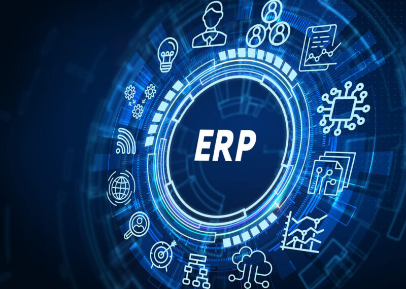 ERP solutions graphic