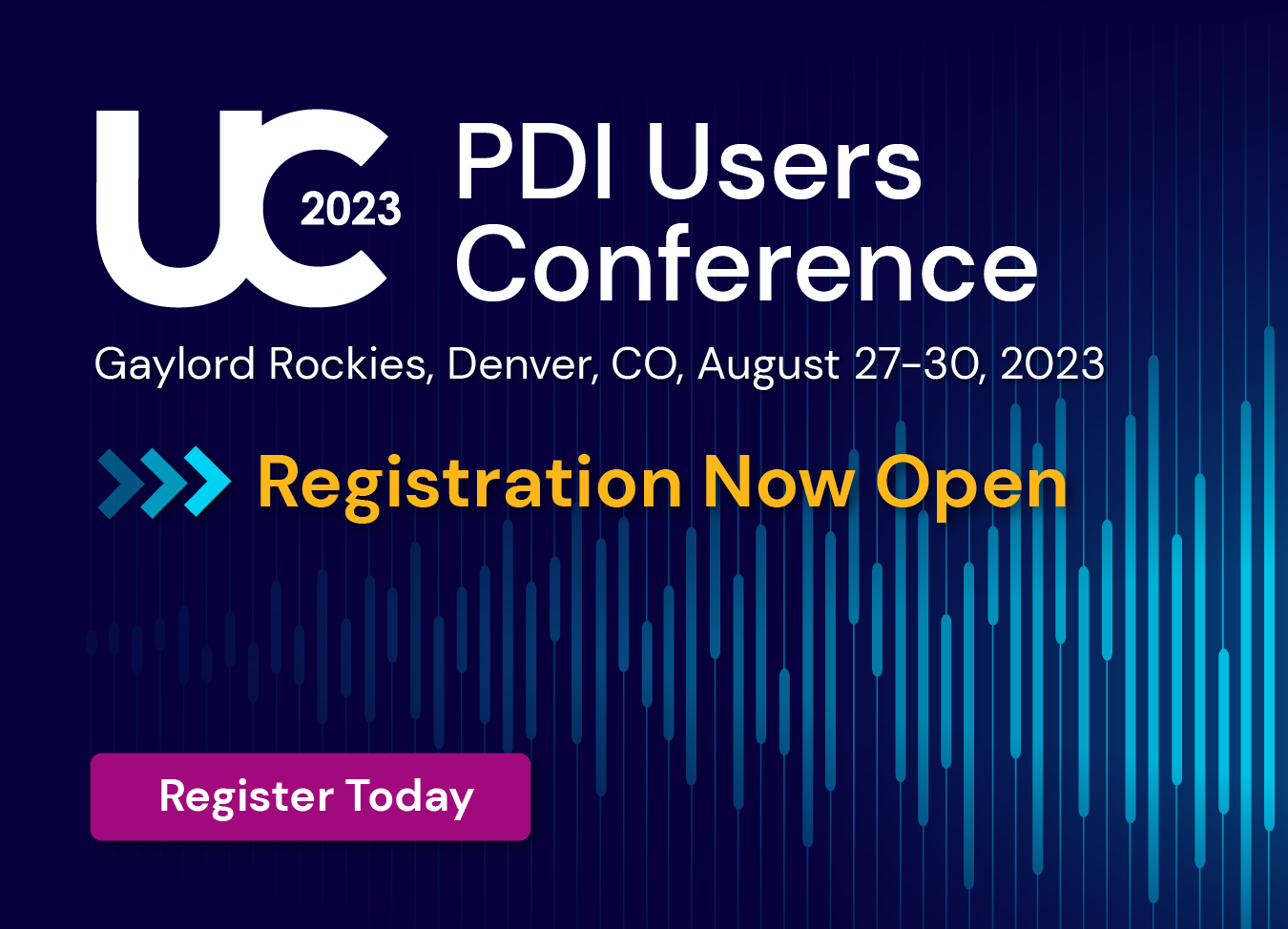 PDI Users Conference 2023 registration now open