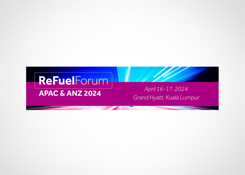 ReFuelForum APAC & ANZ 2024 logo and event information