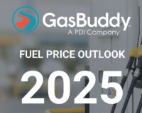 Cover of 2025 GasBuddy 2025 Fuel Price Outlook report