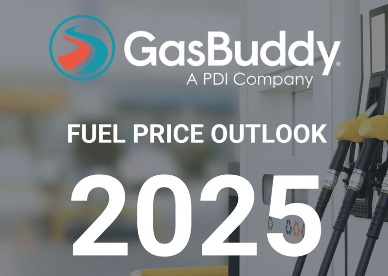 Cover of 2025 GasBuddy 2025 Fuel Price Outlook report