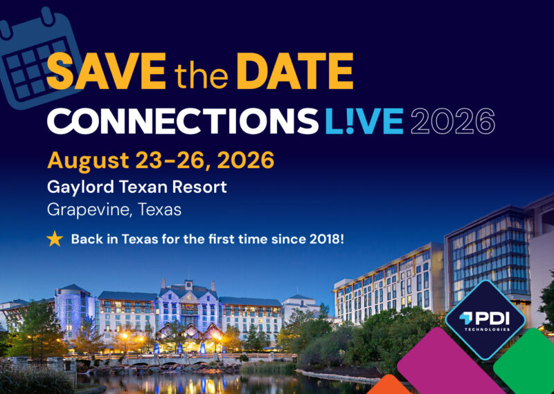 PDI Technologies Connections Live 2026, August 23–26 at Gaylord Texan Resort in Grapevine, Texas – Save the Date