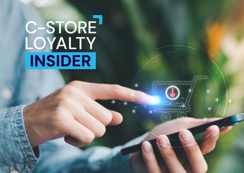 C-Store Loyalty Insider person ordering online
