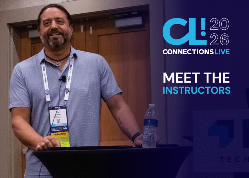 Instructor speaking at PDI Connections Live