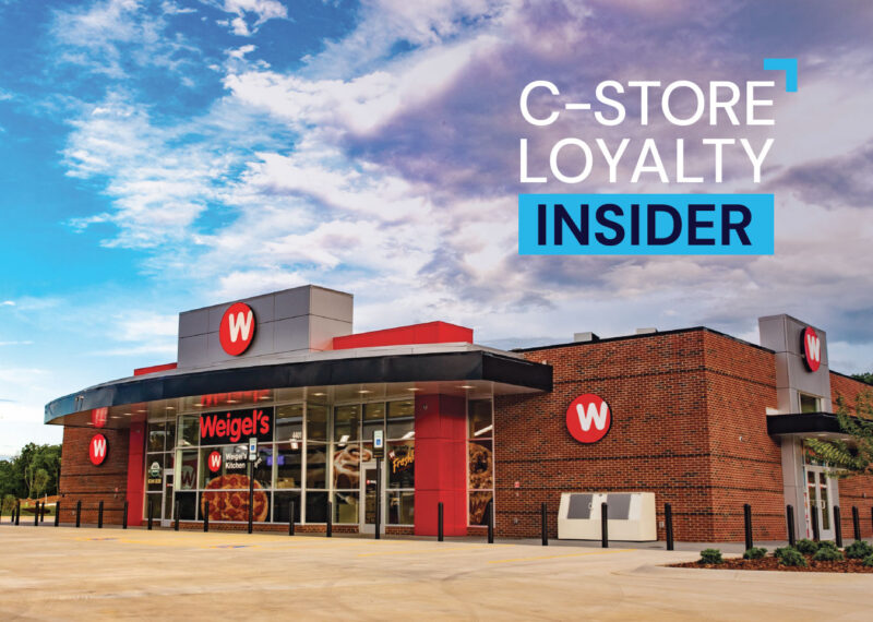 Weigel's c-store with C-Store Loyalty Insider overlay